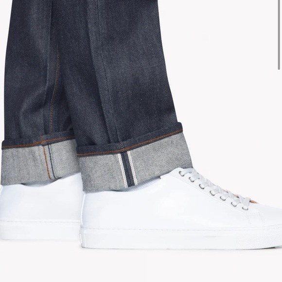 The Unbranded Brand UB201 Selvedge Tapered Button Fly Jeans Size 34 x 29 - Picture 8 of 8